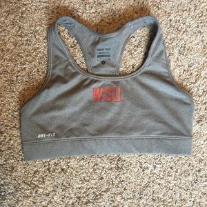 Washington State University (WSU) sports bra